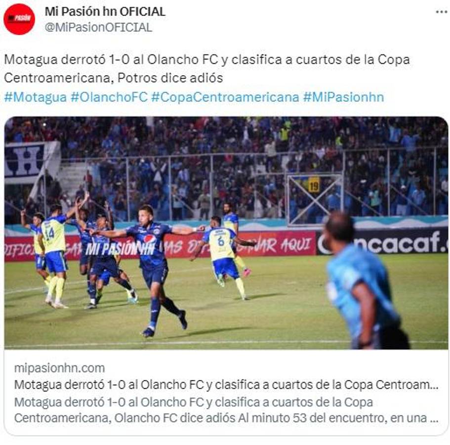 “Será el único de Honduras clasificado” y “Denle a Ninrod sus flores”: la reacción de la prensa a la victoria de Motagua ante Olancho
