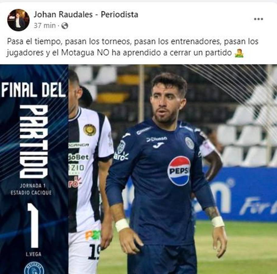 Lo que dice la prensa hondureña sobre la derrota de Motagua ante Diriangén en la Copa Centroamericana de Concacaf