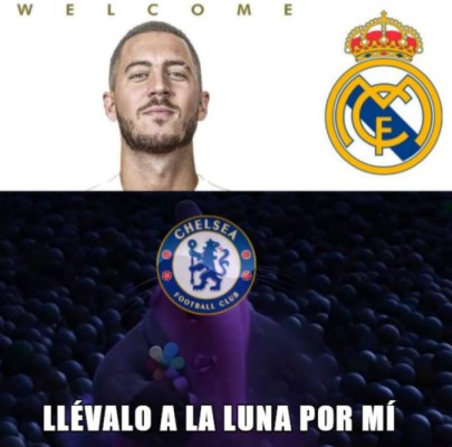 Hazard: Los memes se acuerdan del Barça tras el nuevo fichaje del Real Madrid