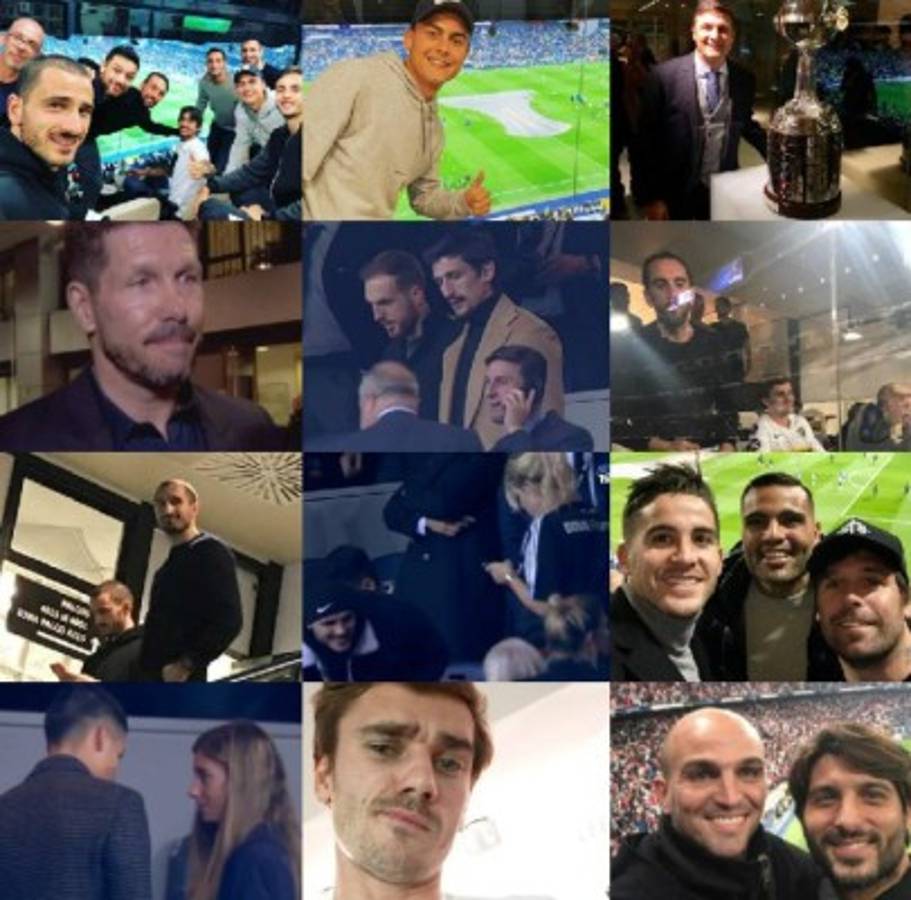 Las personalidades y cracks que llegaron al Bernabéu para el River Plate-Boca Juniors