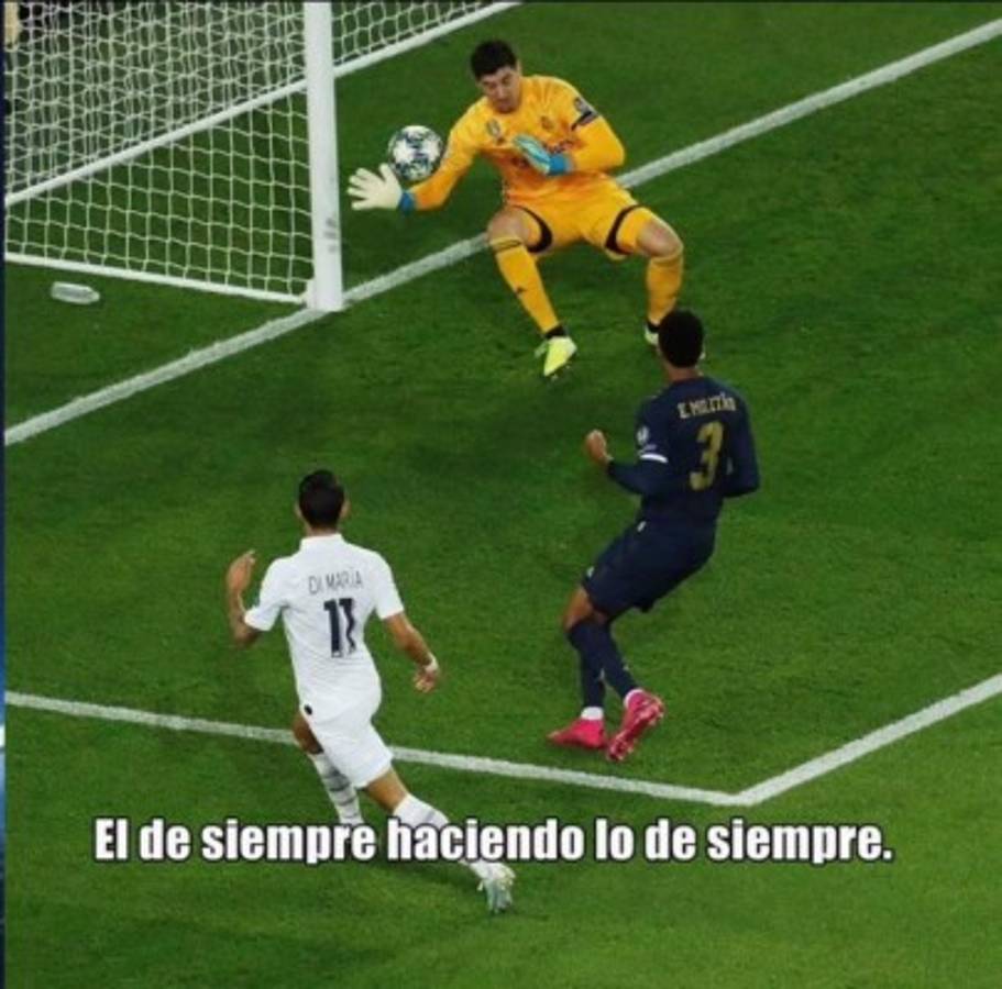 Los memes hacen pedazos al Real Madrid y a Courtois tras el baile que les dio el PSG