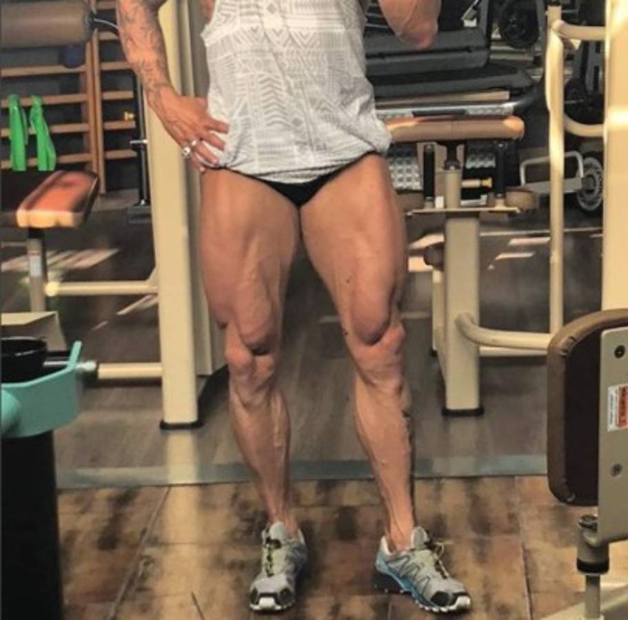 ¡Increíble cambio! De futbolista del Atlético de Madrid a físicoculturista