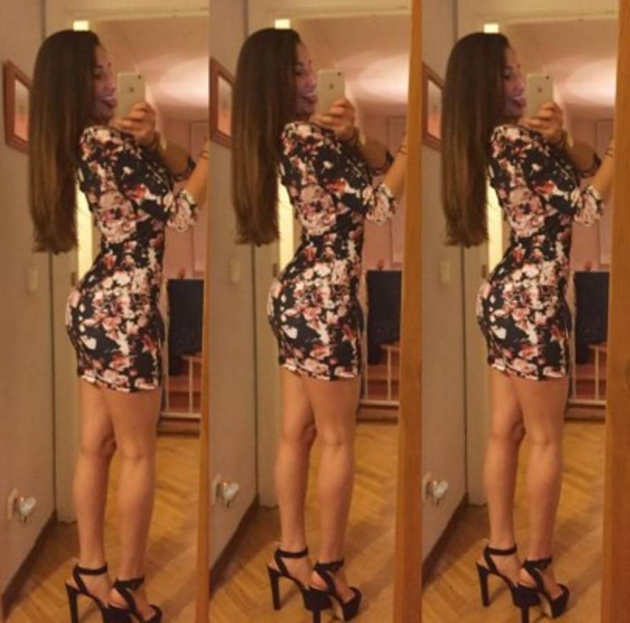 Adriana, la espectacular novia de Theo Hernández que es 'antimadridista'