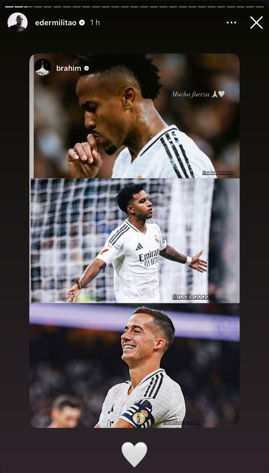 Militao se desahoga en redes y el mensaje de Ramos y Marcelo: el brasileño es arropado por todo el Real Madrid tras su lesión