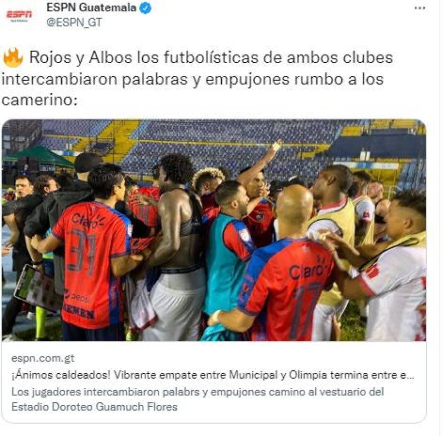 “De ser una noche perfecta a una pesadilla”: La reacción de la prensa tras el polémico Municipal - Olimpia por Liga Concacaf