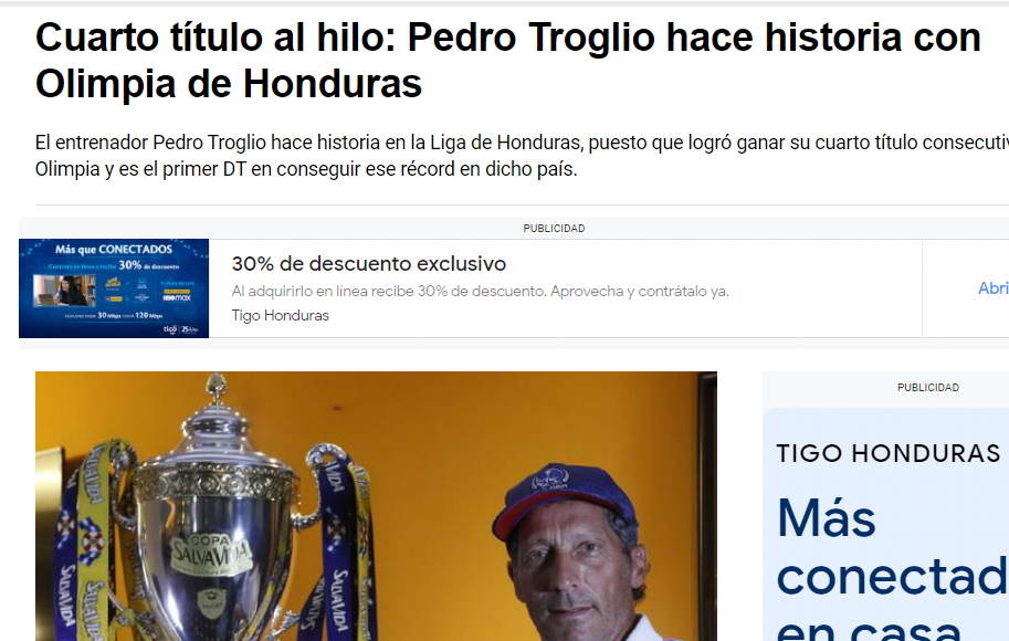 En Sudamérica y México se rinden ante Pedro Troglio por el tetracampeonato que ganó con Olimpia y lo piden en Argentina