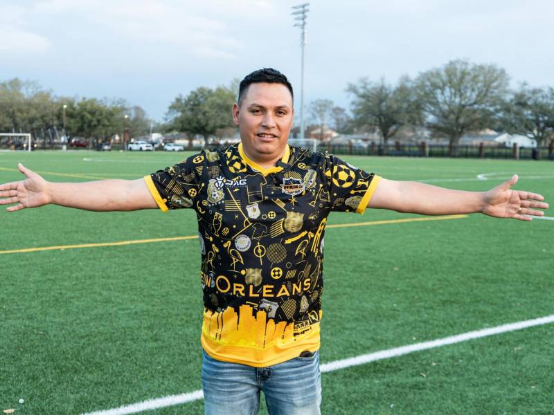 Merlin Hernández, nacido en Honduras, es el organizador de la New Orleans Cup. FOTO Jefry Ayala.