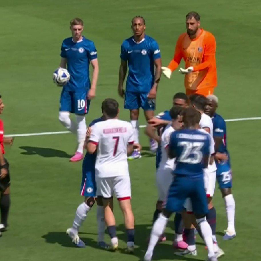 La dura agresión de Luis Enrique a este jugador, la venganza del Real Madrid y Cole Palmer se lo celebró en la cara