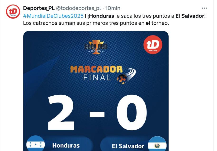 Honduras enmienda el desastre y El Salvador, al borde de la eliminación, las redes explotan con el triunfo catracho en Copa Oro
