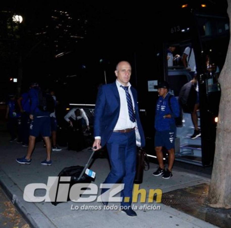 Rostros tristes, abatidos y un desertor: Así fue la llegada de Honduras a Los Ángeles