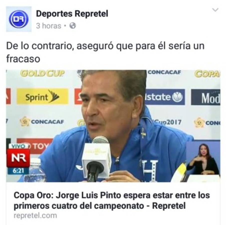 ¡Atención! Esto dice la prensa tica del duelo de esta noche ante Honduras