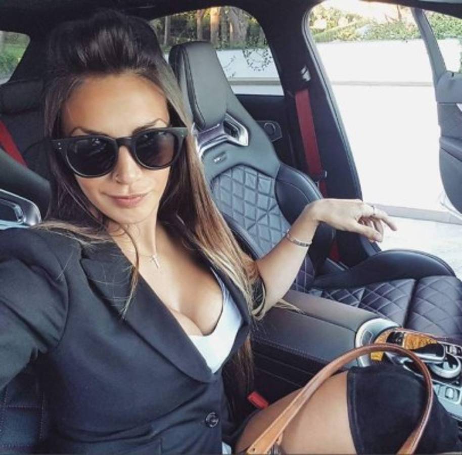 La espectacular Majo Barbeito, esposa del argentino Lucas Ocampos