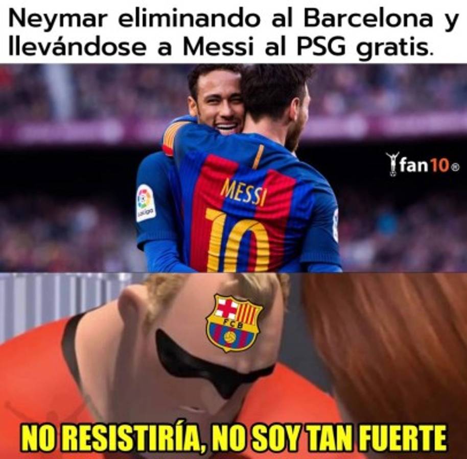 Messi y Neymar, protagonistas de los memes tras el sorteo de octavos en la Champions League