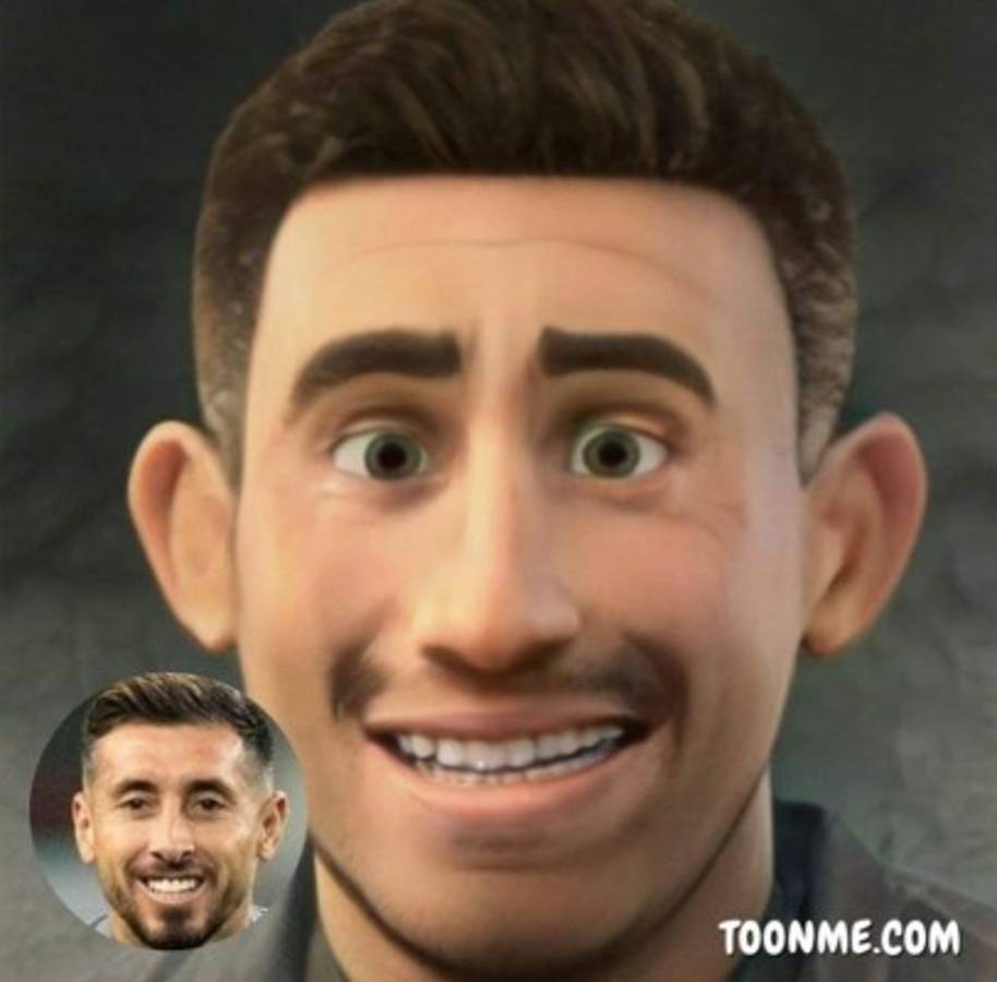Cristiano Ronaldo y Messi animados: Así se verían los jugadores al estilo de Pixar