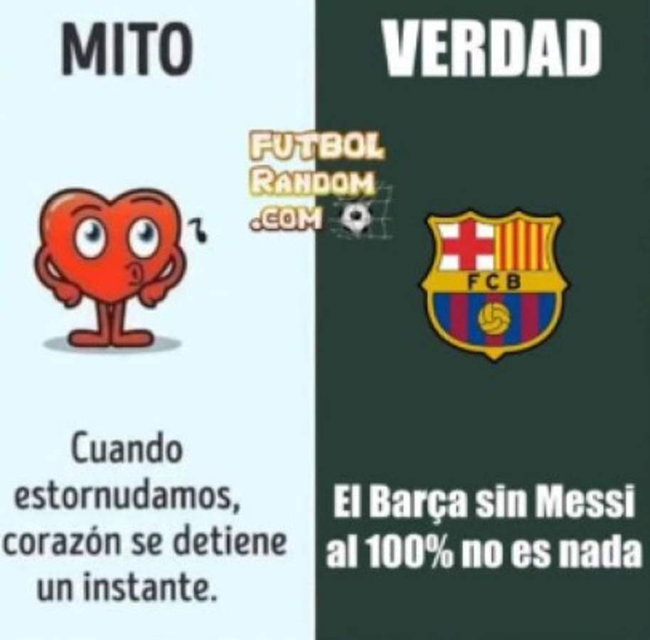 Los nuevos memes que hacen pedazos a Barcelona y Messi por perder la oportunidad de ser líder ante Granada