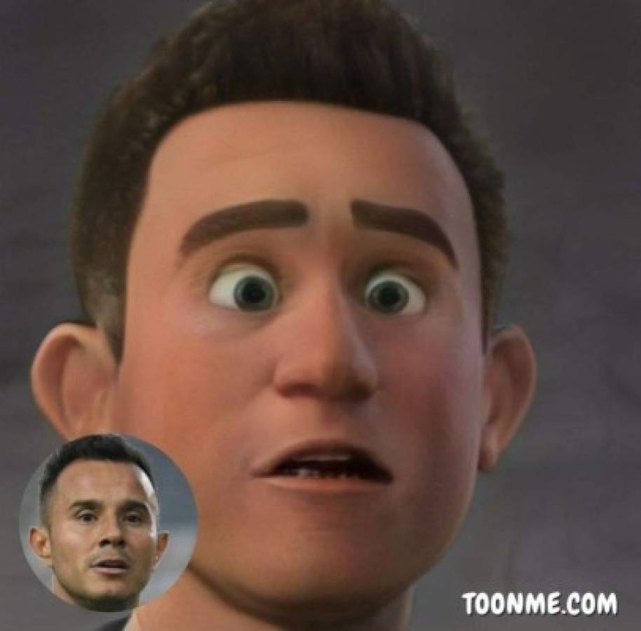 Cristiano Ronaldo y Messi animados: Así se verían los jugadores al estilo de Pixar