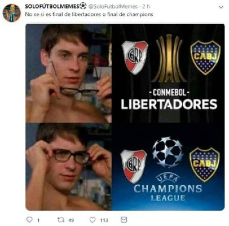 Los memes se burlan de Boca tras perder contra River en el Bernabeú