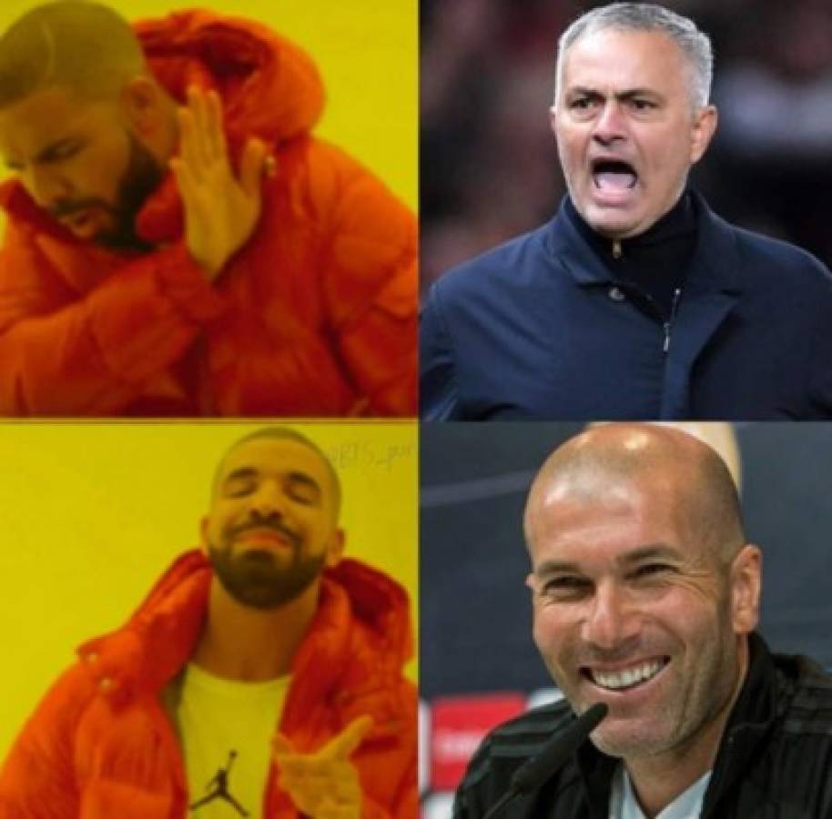 Los memes hacen pedazos a Mourinho y James Rodríguez por la vuelta de Zidane al Real Madrid