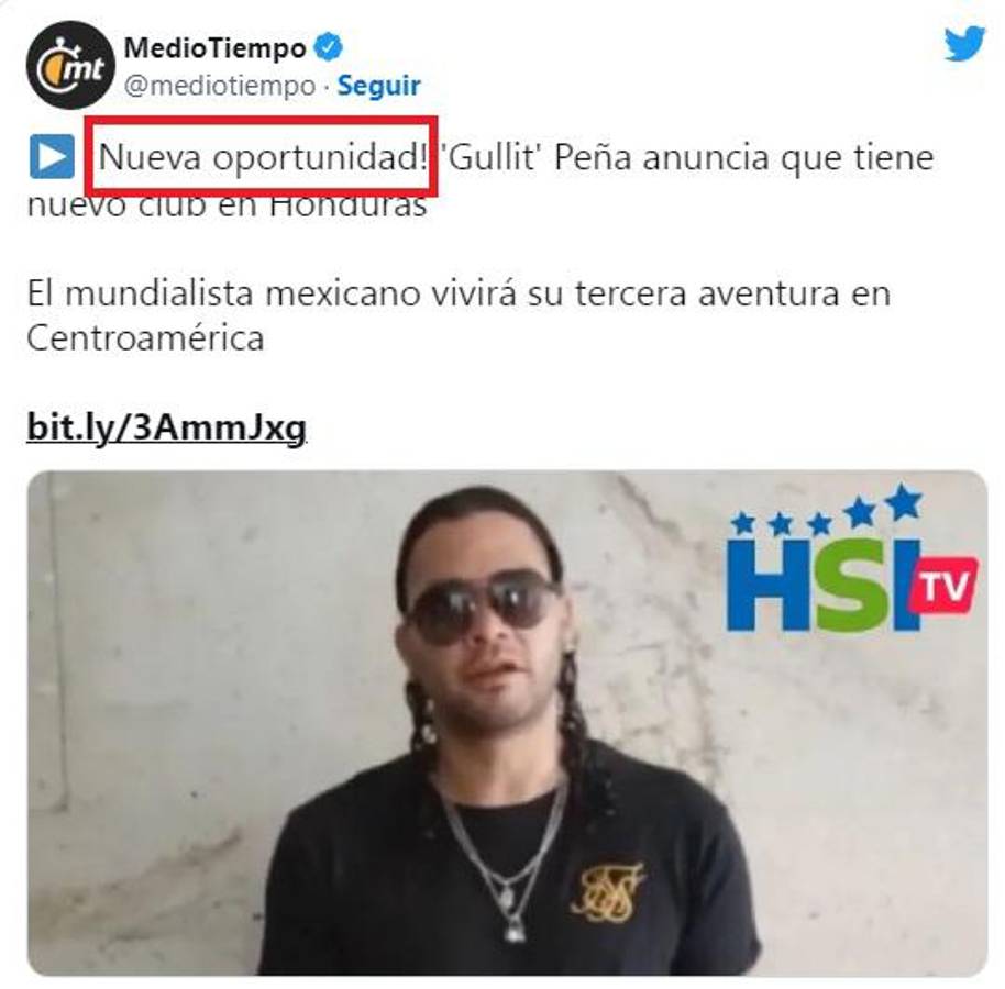 Todos hablan de lo mismo: La reacción de la prensa sobre el fichaje del “Gullit” Peña por el Vida de Honduras