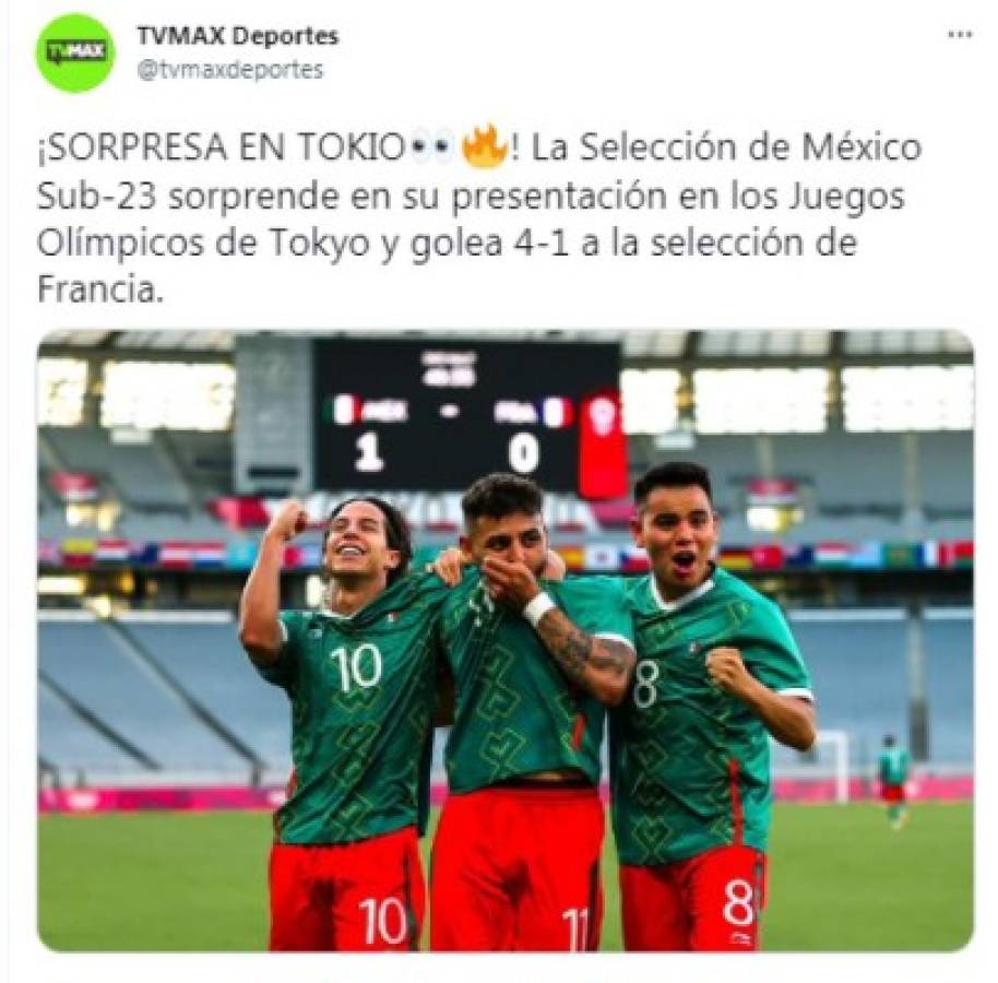 Prensa mexicana eufórica tras el debut en Tokio, pero Faitelson los baja de la nube: así reaccionaron ante la goleada a Francia