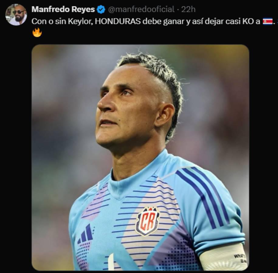 ChepeBomba sentencia a Costa Rica y apoya a Honduras; revelan el estado de Keylor Navas: Están hechos en los pantalones