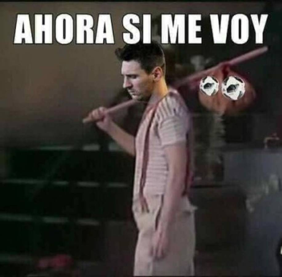 Mbappé aterroriza a Messi en los memes del Mundial de Rusia 2018  