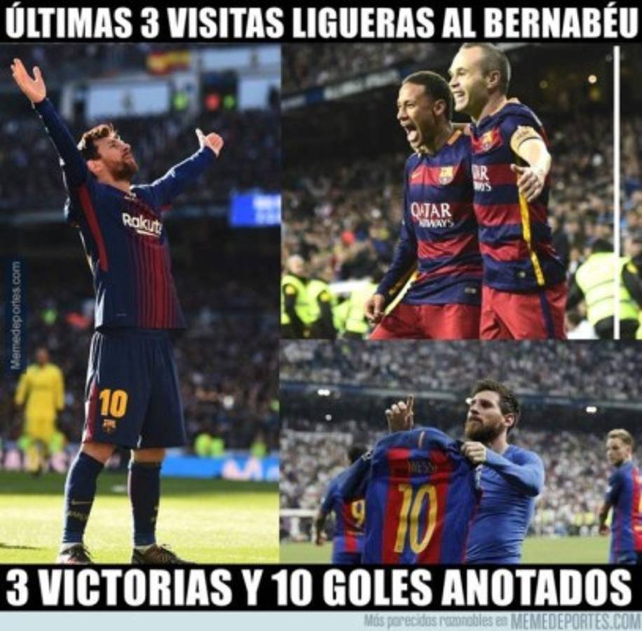 ¡POBRE CR7! Los otros memes que no has visto del Real Madrid - Barcelona