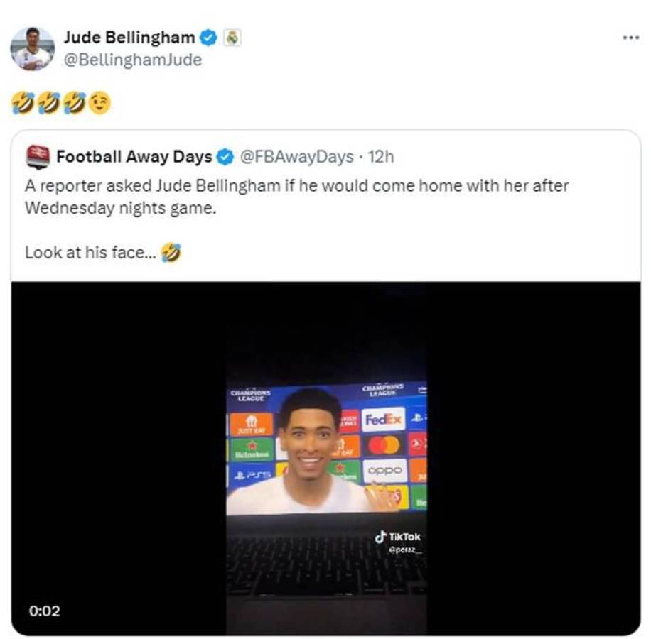 Dejó a Bellingham con esta cara: ¿Quién es la periodista que hizo incómoda propuesta y por qué lo hizo?