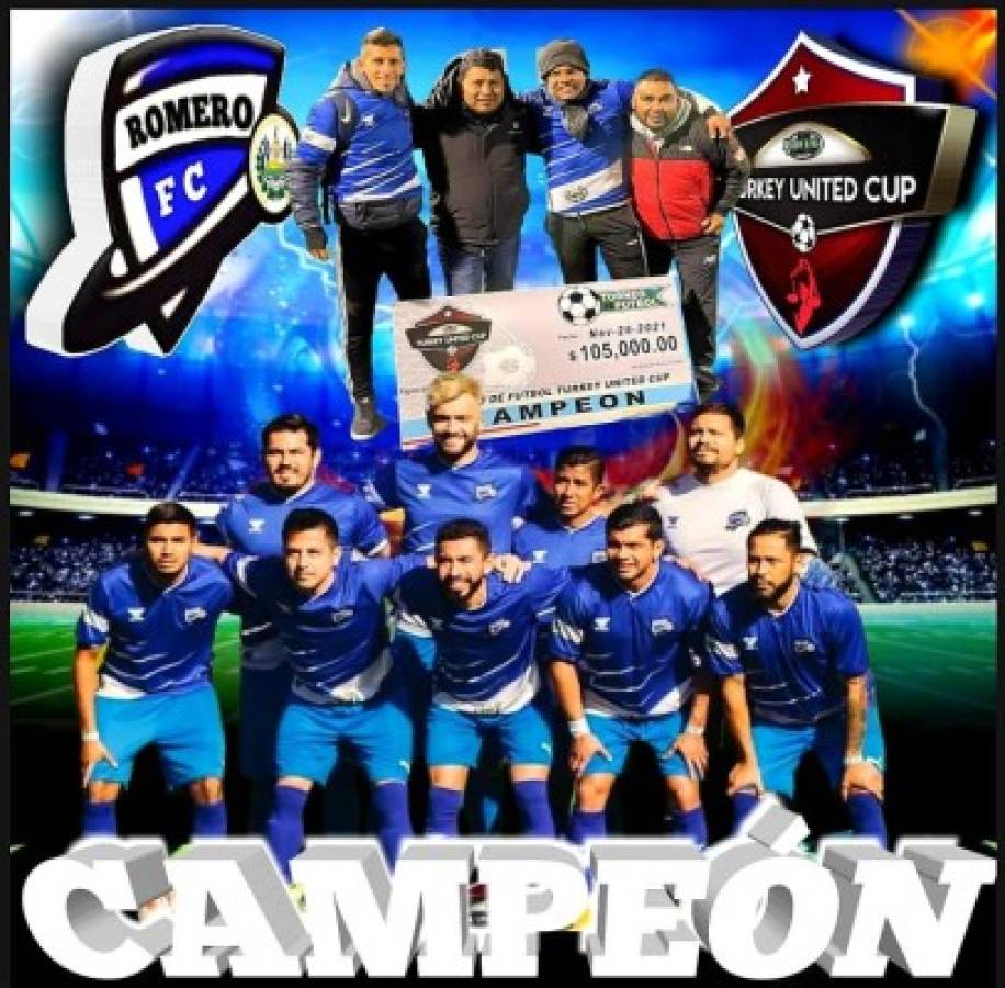 Campeones: Romero FC conquista Atlanta al ganar la Copa Turkey en las dos categorías