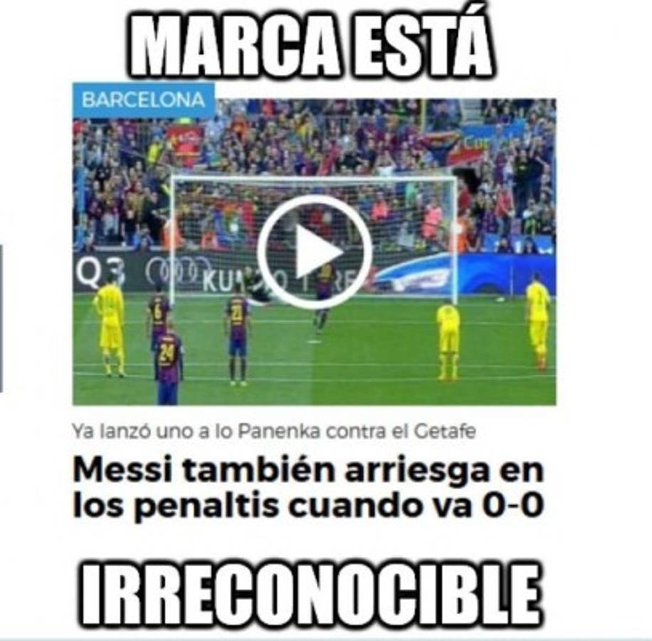 Messi, Cristiano y el penal: Protagonistas de los memes