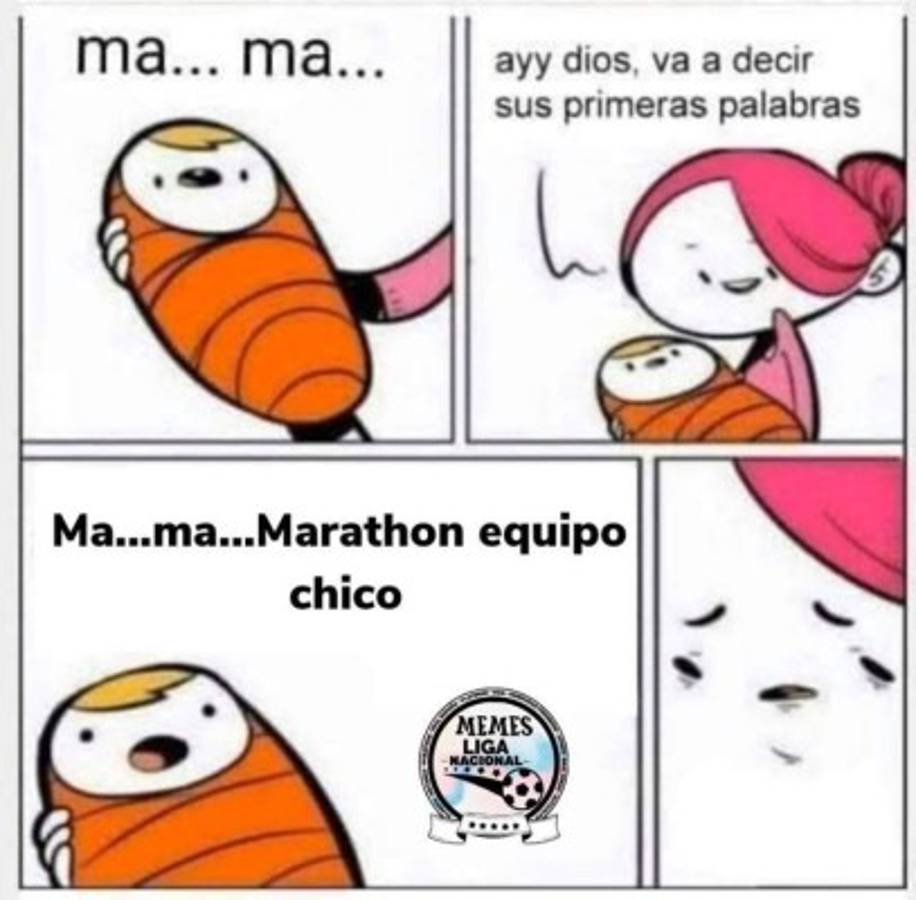 Marathón, Olimpia y Motagua, protagonistas de los mejores memes de la jornada ocho