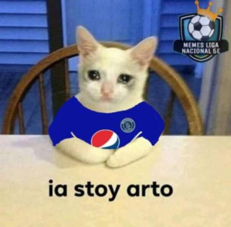 Burlados y humillados; Motagua es avergonzado con una ola de memes tras caer ante Olimpia