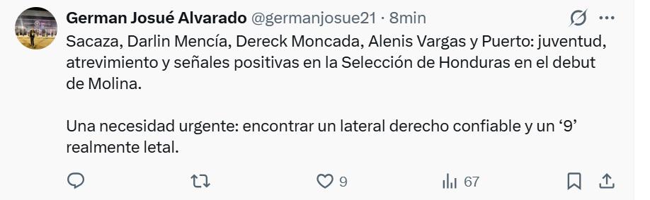 Se ríen de nosotros y Me gustó la presentación de Francisco Molina: Opiniones en redes tras empate de Honduras y Perú