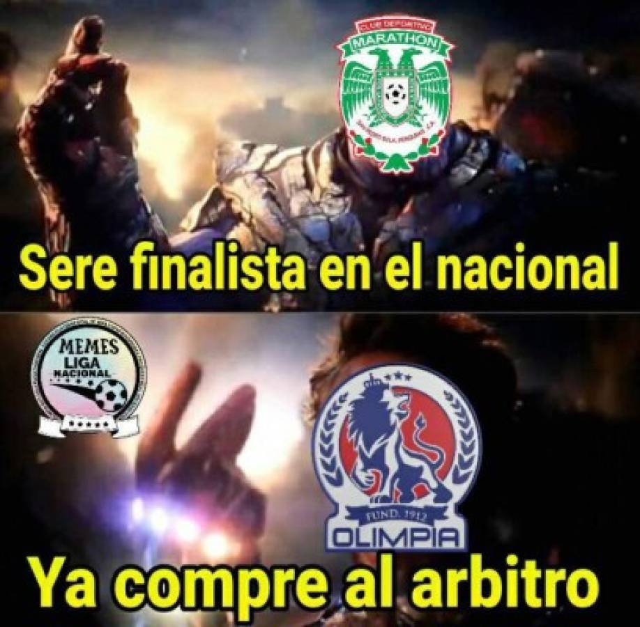 Olimpia se aseguró la gran final y los memes no perdonan al Marathón de Vargas