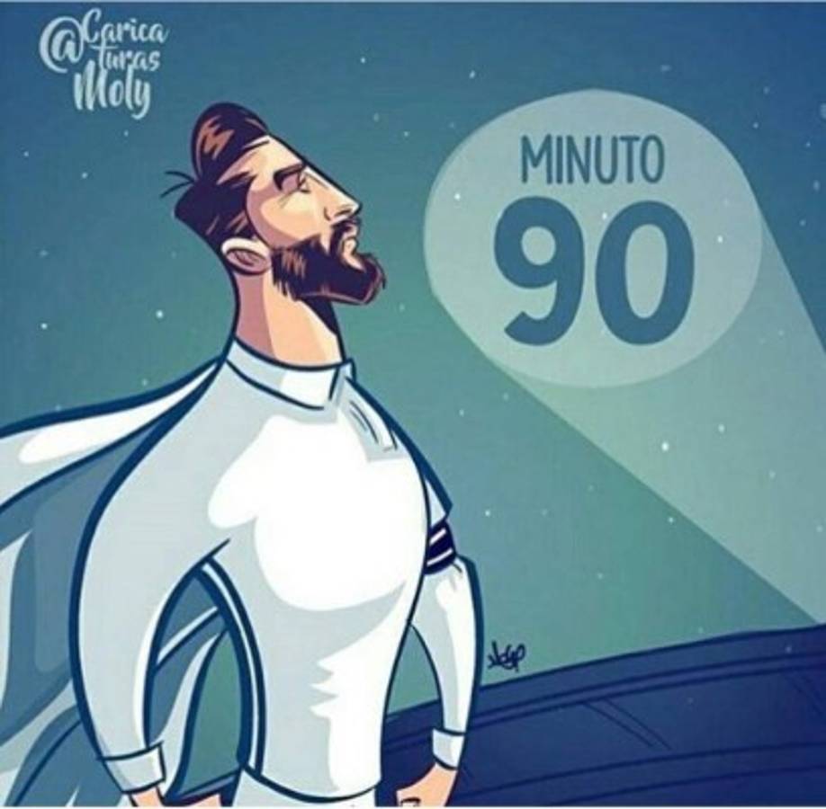 Las mejores imágenes que el madridismo le ha dedicado a Sergio Ramos