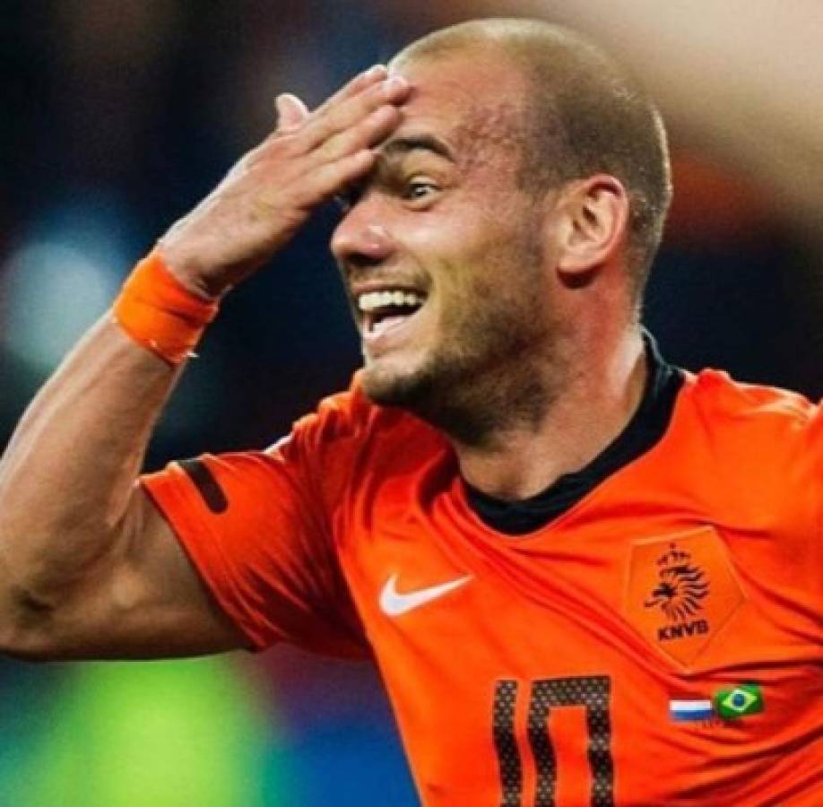 Sneijder revela su 'travesura' de fiesta con Megan Fox una noche antes de un partido de Champions