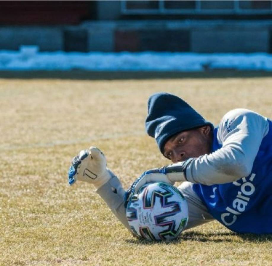 Bajo temperaturas gélidas y con buen ánimo, Selección de Honduras realizó su primer entrenamiento en Bielorrusia