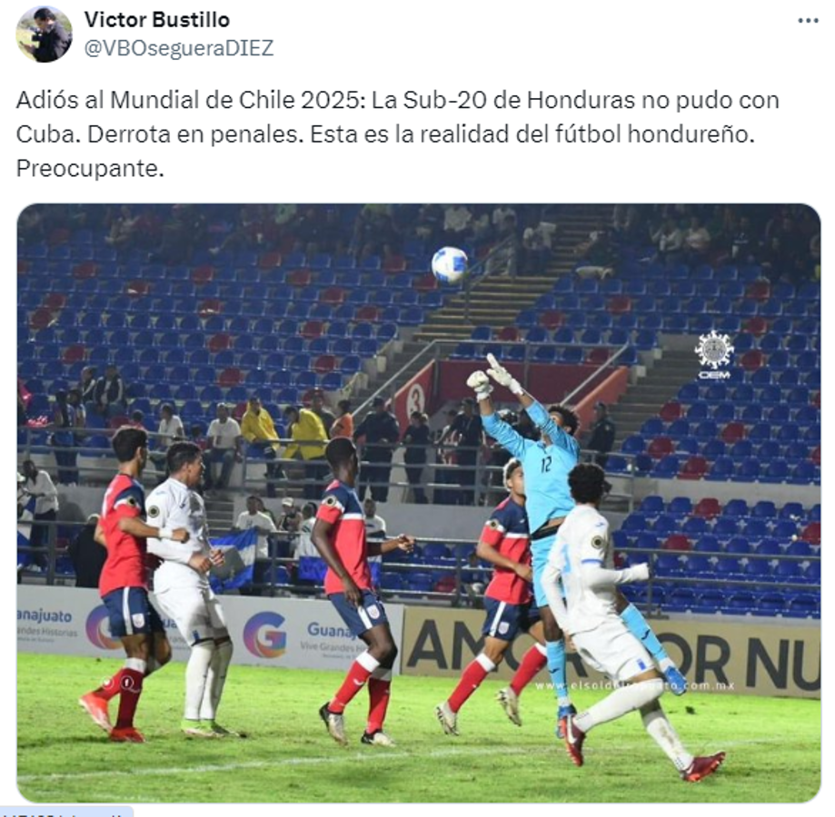 Honduras se estrelló ante Cuba por el pase al Mundial de Chile y así reacciona la prensa: “Una absoluta vergüenza”