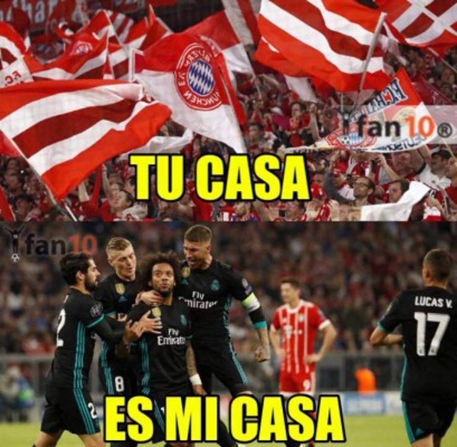 ¡Sufren los culé! Madrid derrota al Bayern y los barcelonistas son burlados con los memes