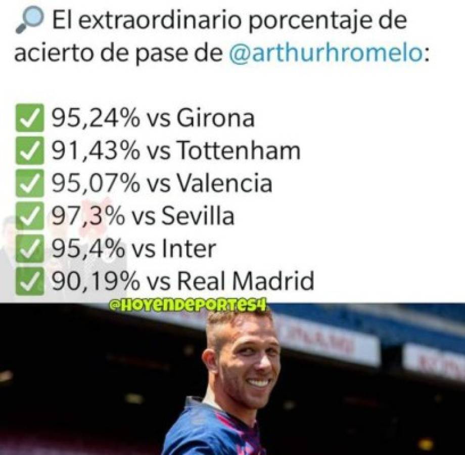 Divertidos: Los memes de la victoria del Barcelona en el útimo minuto ante el Rayo