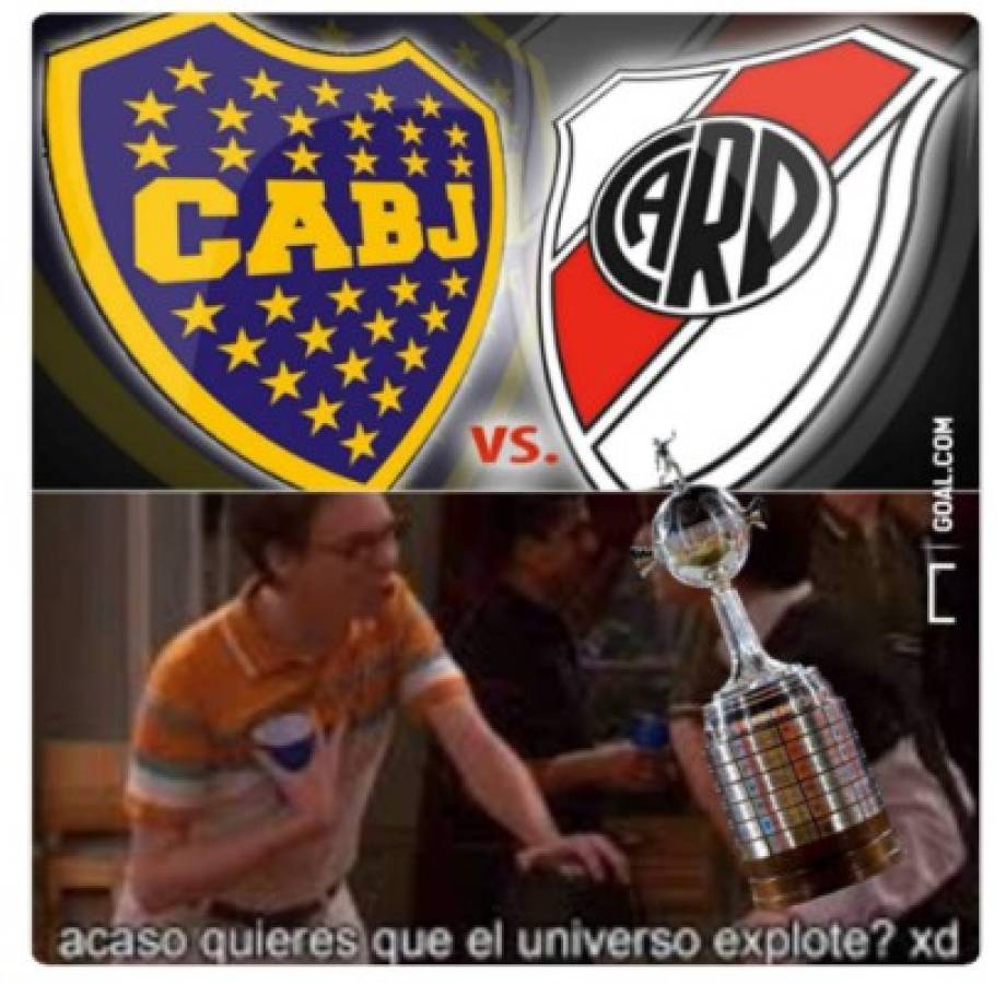 Boca y River explotan las redes con memes por la final de Copa Libertadores