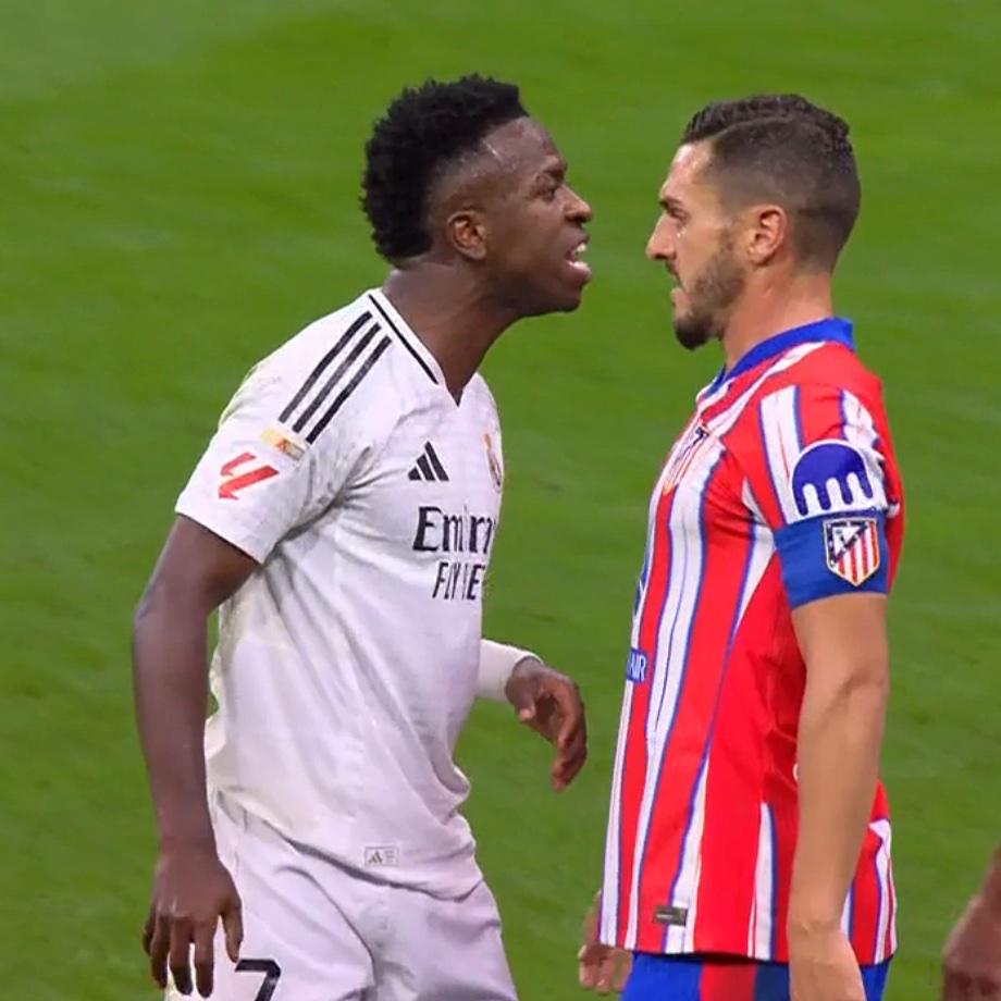 La bronca de Vinicius, revelan los objetos que tiraron a Courtois y la tristeza de Bellingham tras el Atlético - Real Madrid