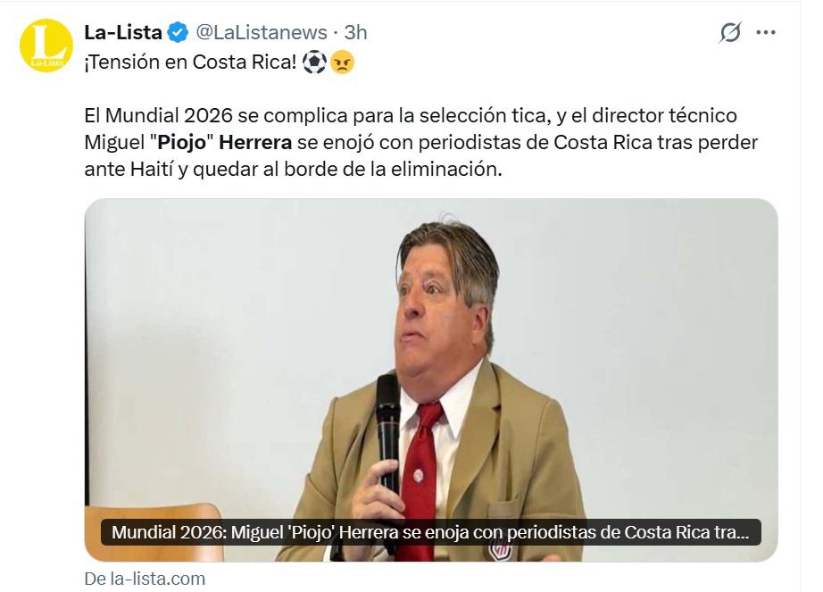 Faitelson aniquila al Piojo Herrera tras debacle de Costa Rica y rozar la eliminación