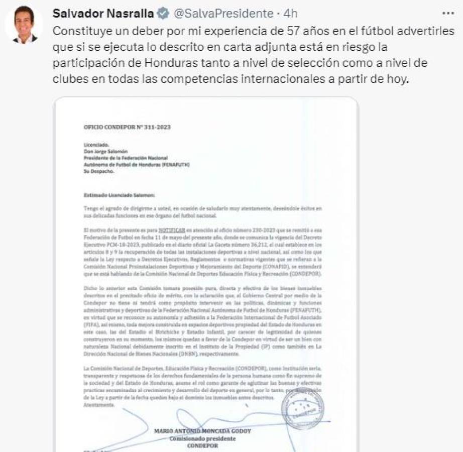 Así reacciona la prensa deportiva al enorme conflicto entre Condepor y Fenafuth: “Bienvenidos a Honduras...”