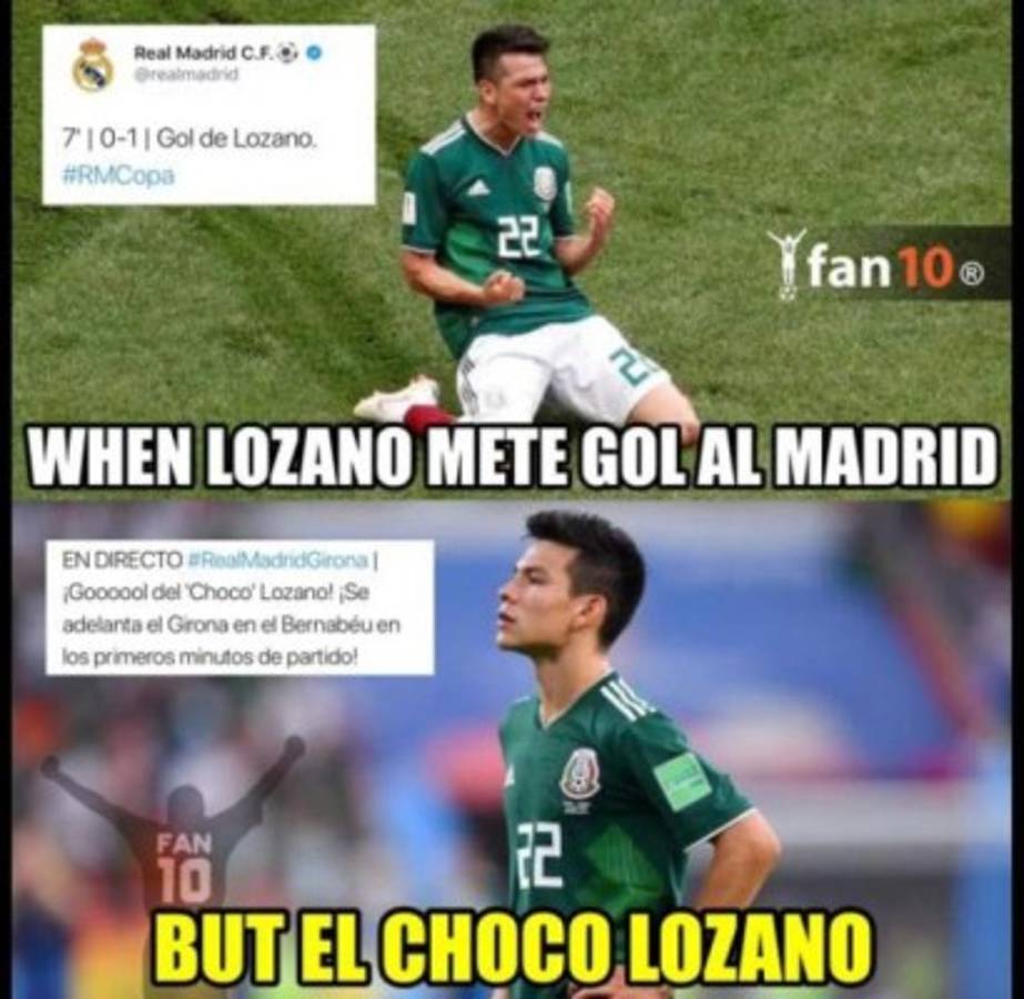 Choco Lozano es el protagonista de los memes del Real Madrid-Girona
