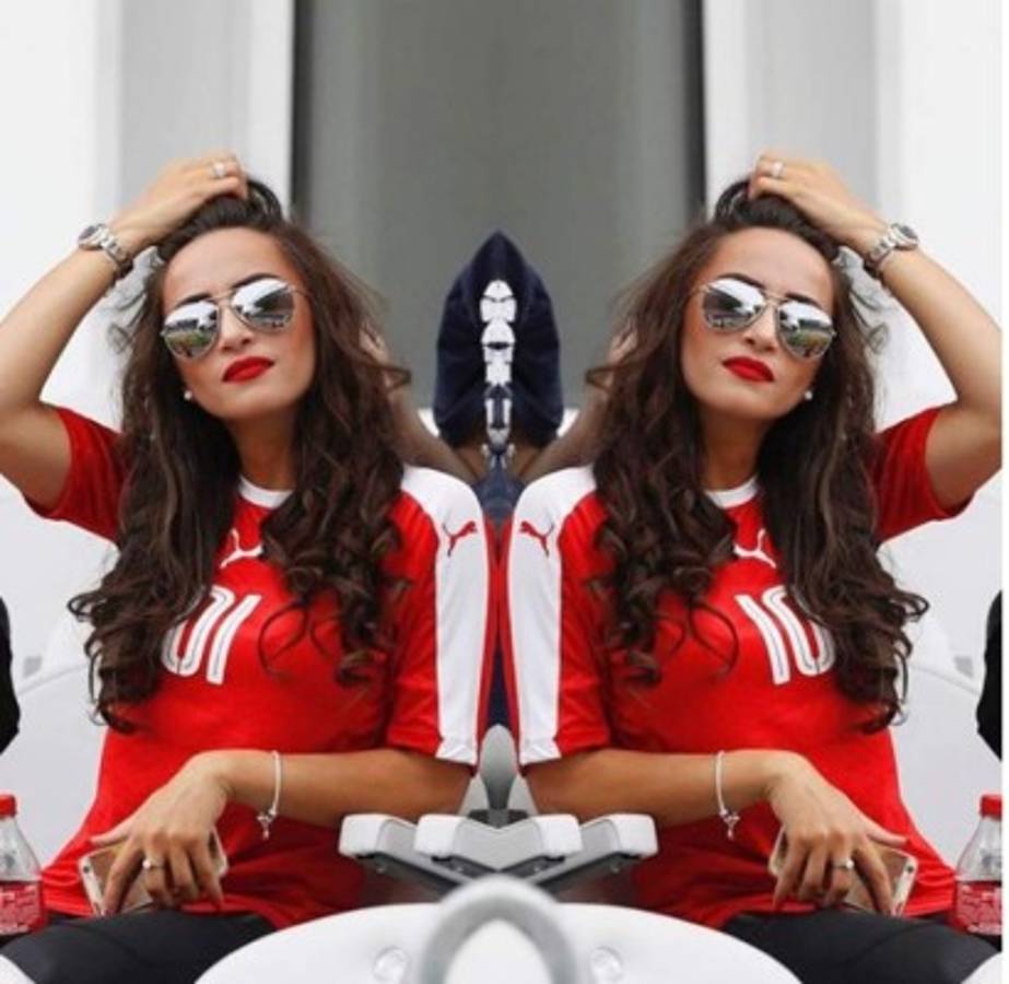 Leonita Lekaj, la mujer de jugador del Arsenal que deslumbró en los Premios 'The Best'