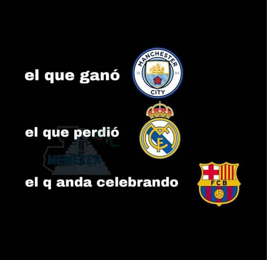 ¡Hasta el Barcelona! Real Madrid es víctima de terribles memes tras ser eliminado por el City en la Champions League