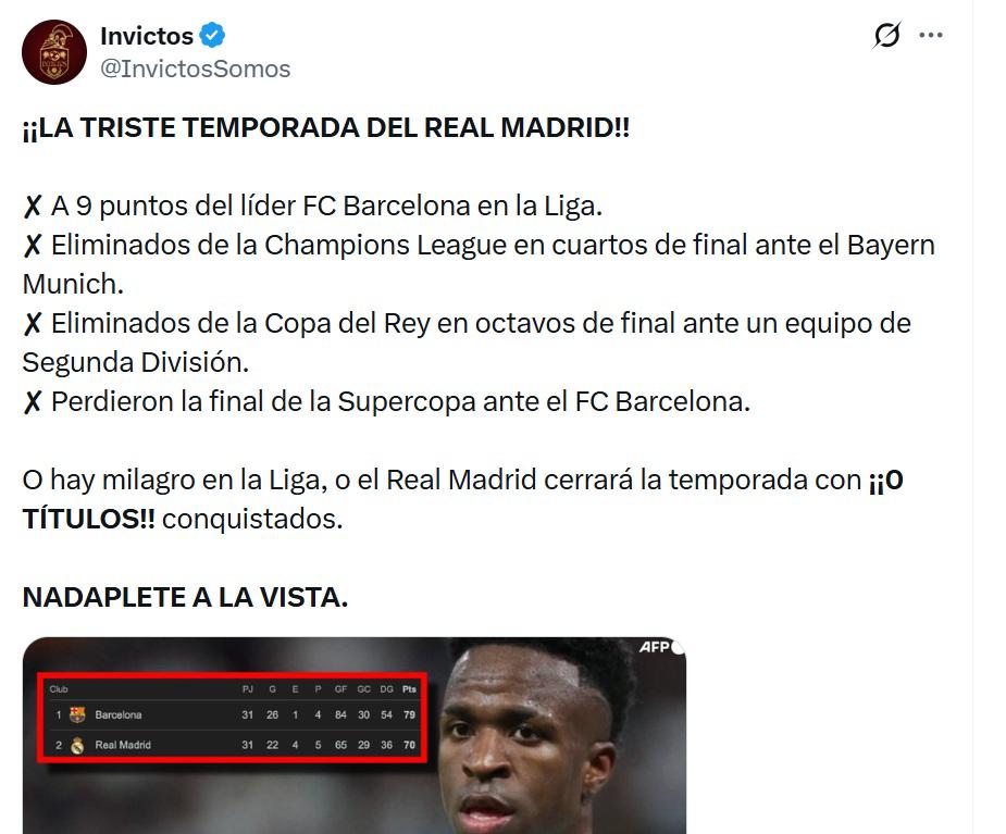 Nadaplete y Triste temporada: Prensa mundial atacan a Mbappé, Vinicius, Camavinga y Real Madrid
