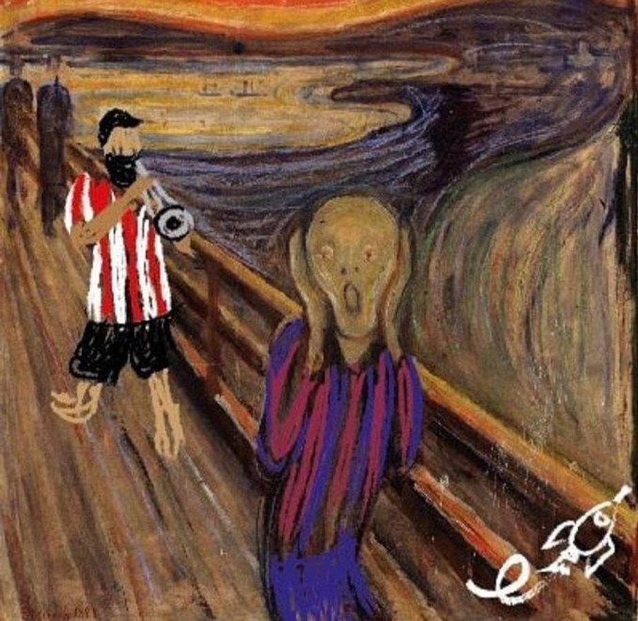 Barcelona y Xavi fueron eliminados en Copa del Rey por el Athletic Bilbao y no se salvan de los memes