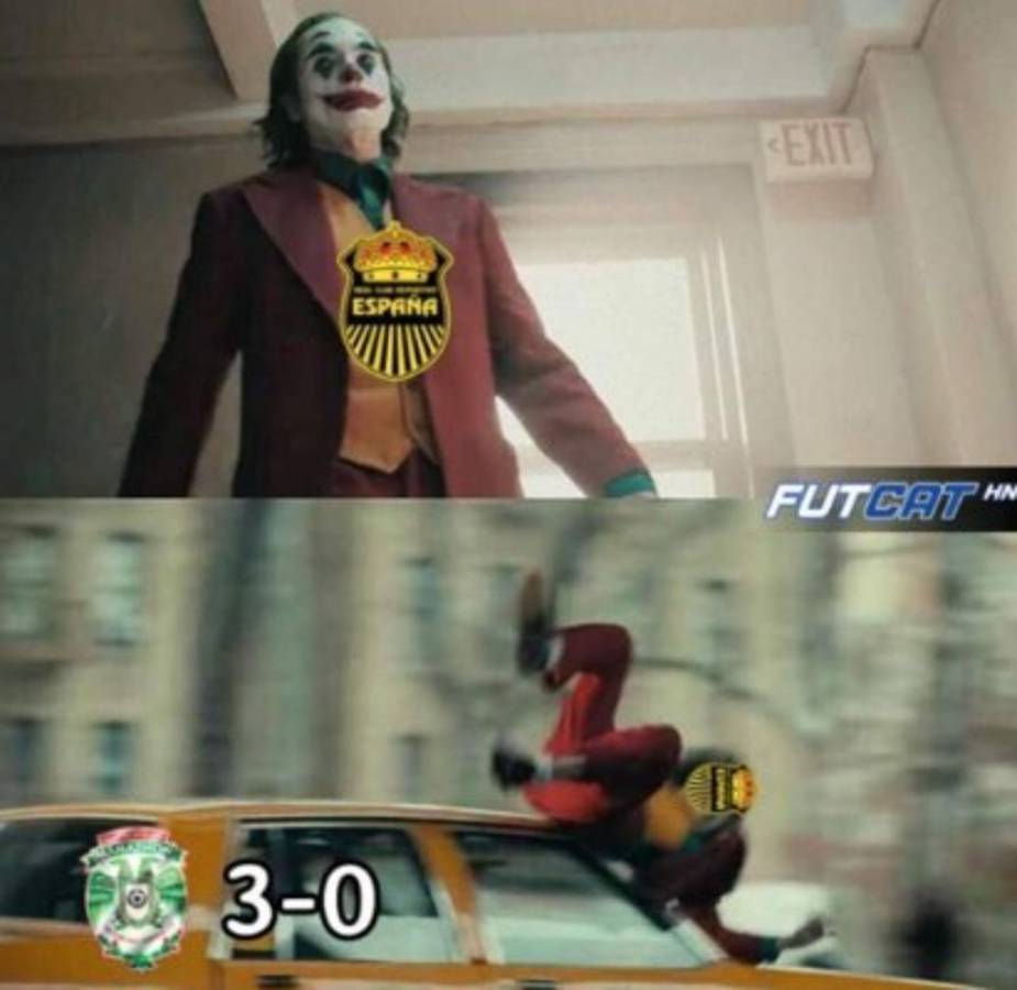 Los memes liquidan a Real España tras ser goleado por Marathón en el Apertura 2020
